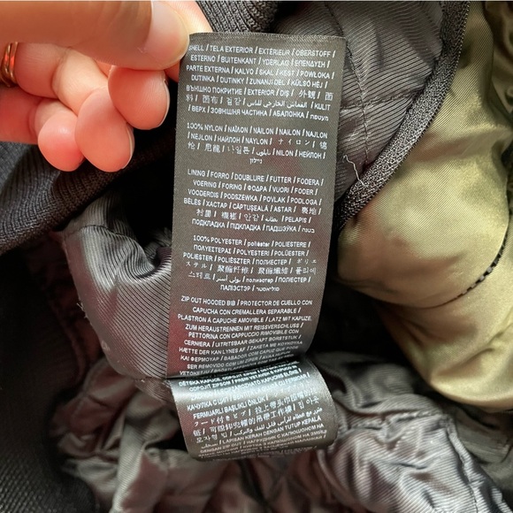 Guess Bomber Jacket Men’s Dark Green Size XLT Tall - Picture 9 of 13